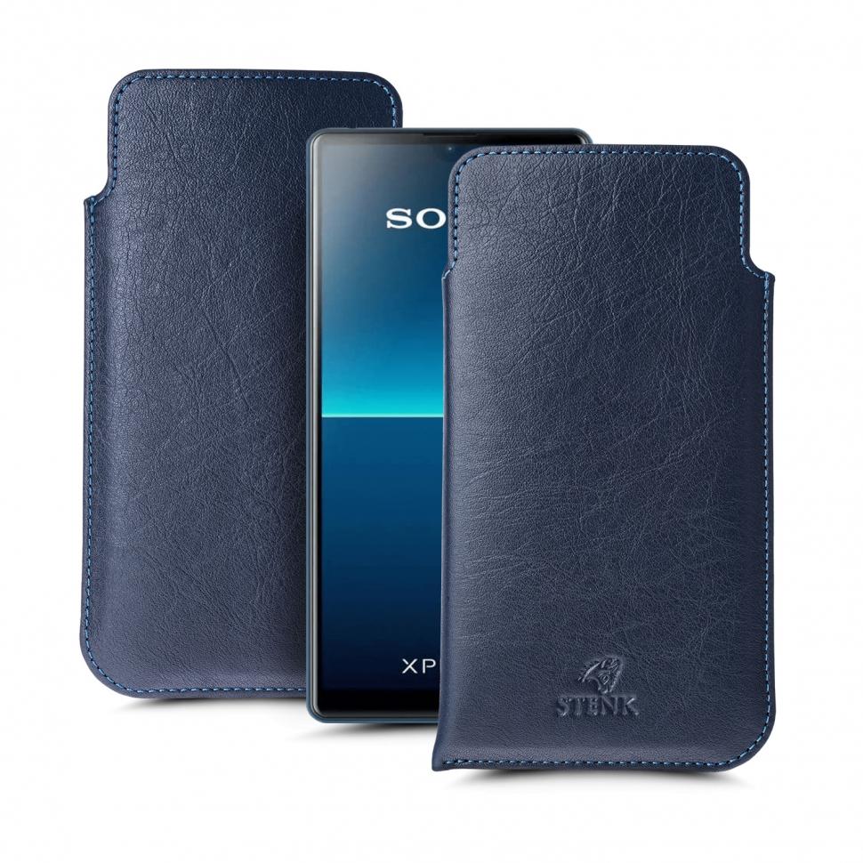 Футляр Stenk Elegance для Sony Xperia L4 Синий (65995)