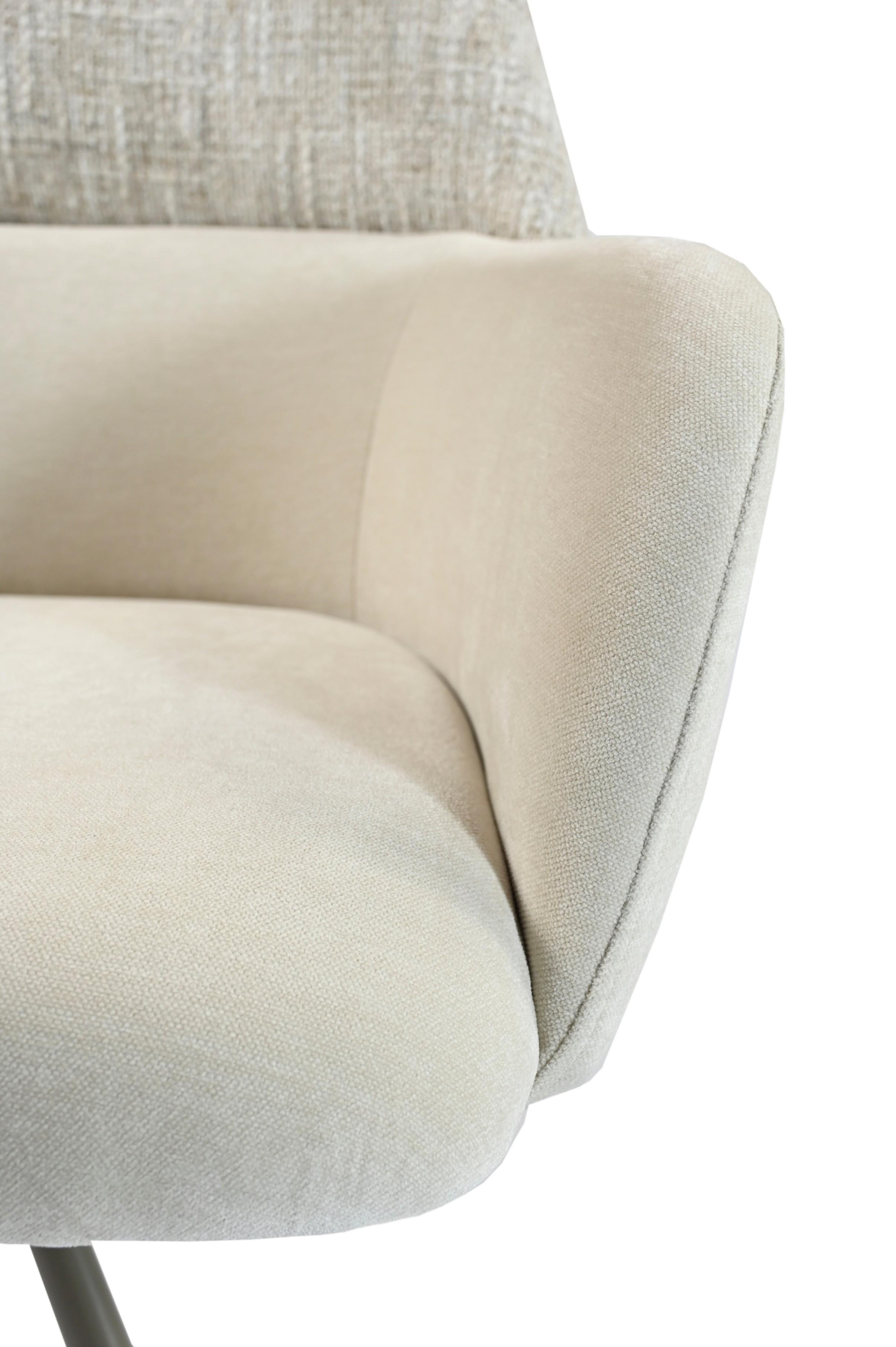 Стілець поворотний Vetro R-165 Тофу/Капучино - фото 9 Стілець поворотний Vetro R-165 Тофу/Капучино - фото 9