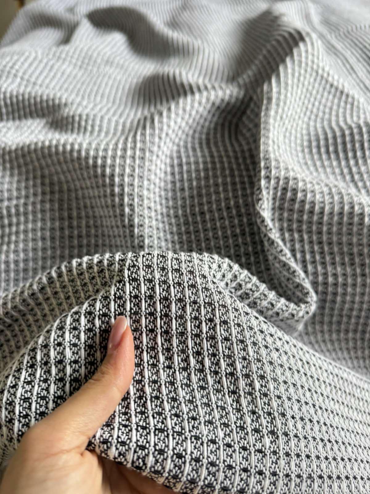 Простыня вафельная ZEINTEX хлопчатобумажная 200х220 см Черный (26417529) - фото 6 Простыня вафельная ZEINTEX хлопчатобумажная 200х220 см Черный (26417529) - фото 6