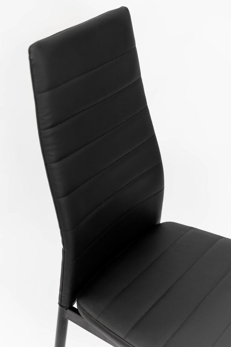 Стілець кухонний Мікс Меблі Чорний - фото 4 Стілець кухонний Мікс Меблі Чорний - фото 4