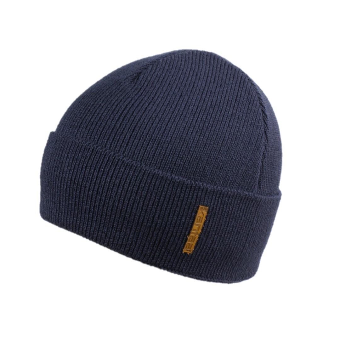 Мужская шапка Кahta Fashion Hat зима р. 56-58 Синий (OC-495)