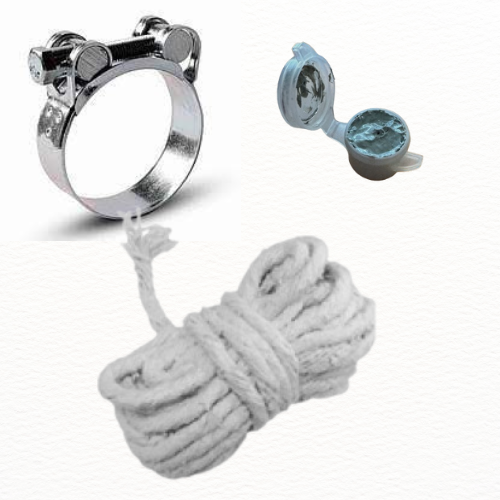 Гофра для генератора с комплектующими хомут герметик асбестовая нить Ø 12 мм - фото 4 Гофра для генератора с комплектующими хомут герметик асбестовая нить Ø 12 мм - фото 4