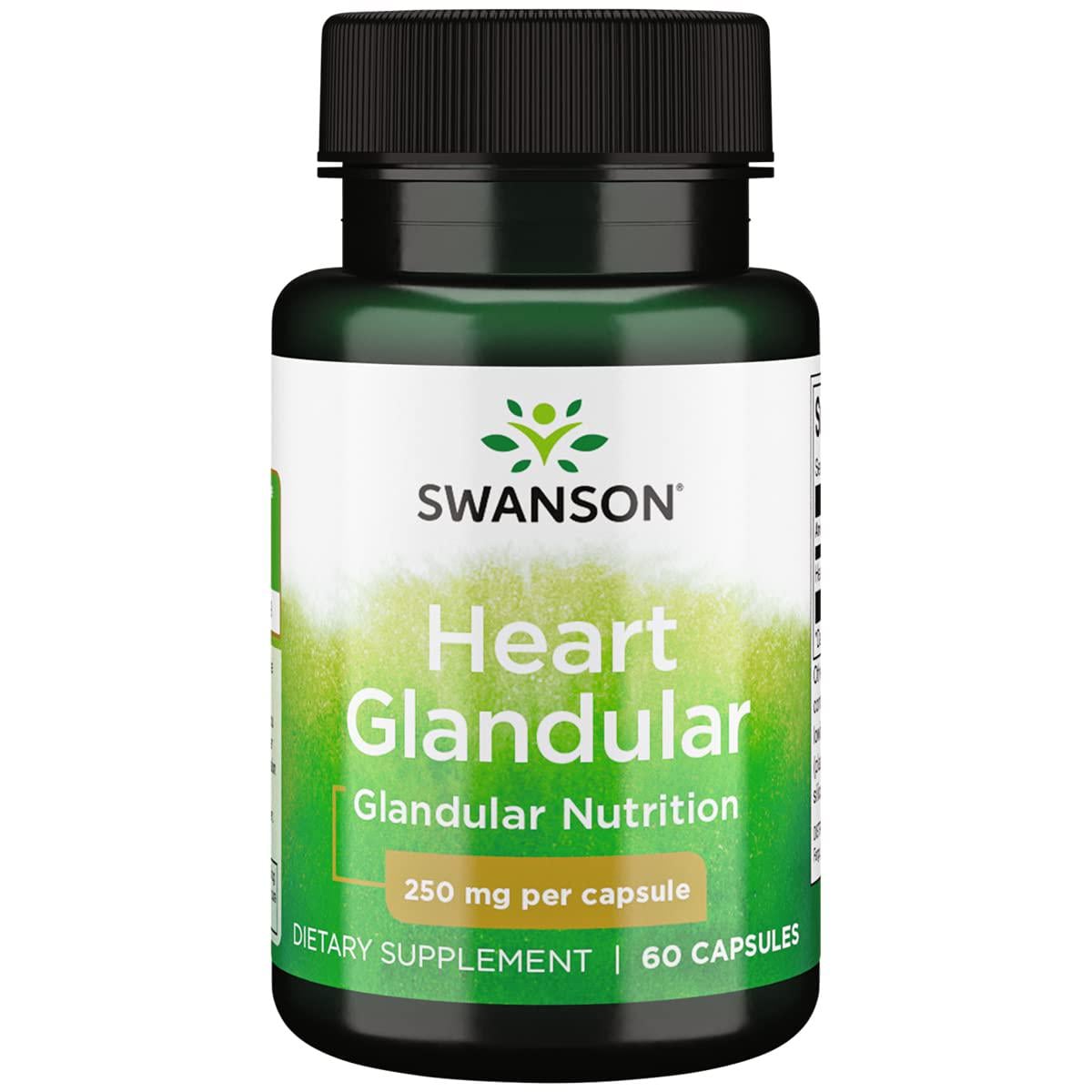 Добавка Swanson Heart Glandular для поддержки здоровья сердца 250 mg 60 capsules