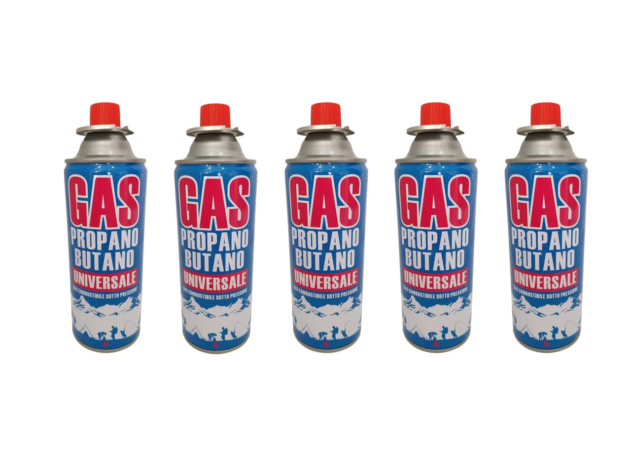 Баллон газовый универсальный Propano Butano Universale 227 г 5 шт.