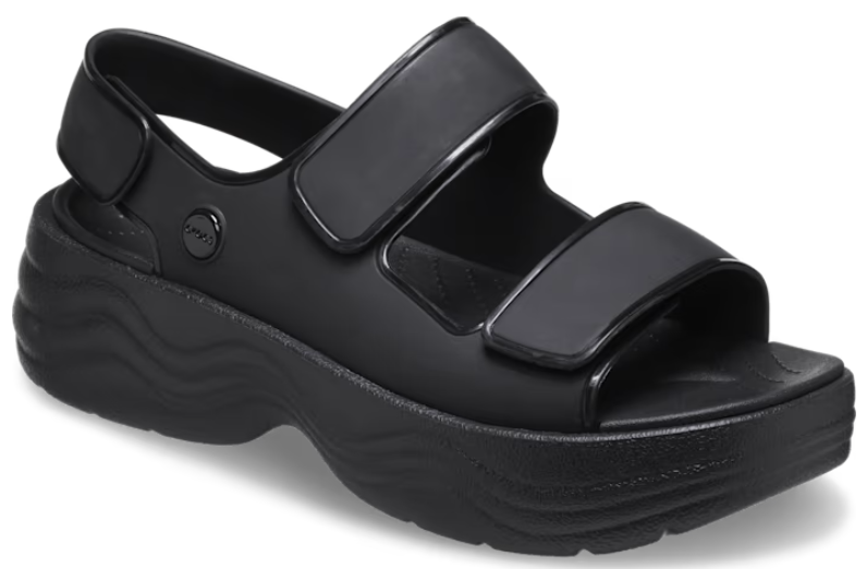 Сандалии женские Crocs Skyline р. 8/38 24,5 см Black (12494562) - фото 2