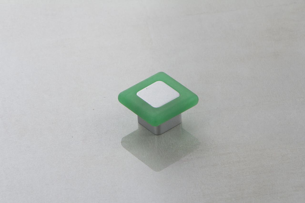 Мебельная ручка резиновая Poliplast РП-14 Зеленый (15992)