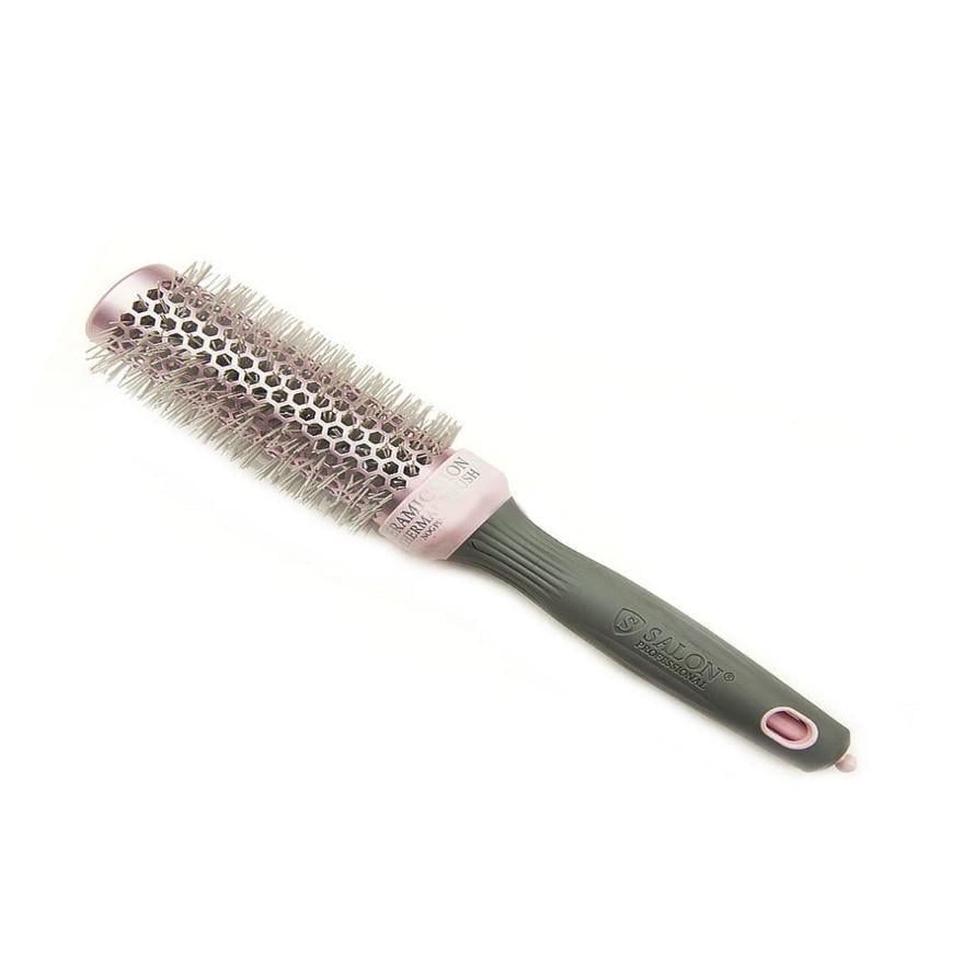 Брашинг для волос Salon Professional Ceramic Ion Thermal Brush Nog Pink Series 2 см (1921975515)