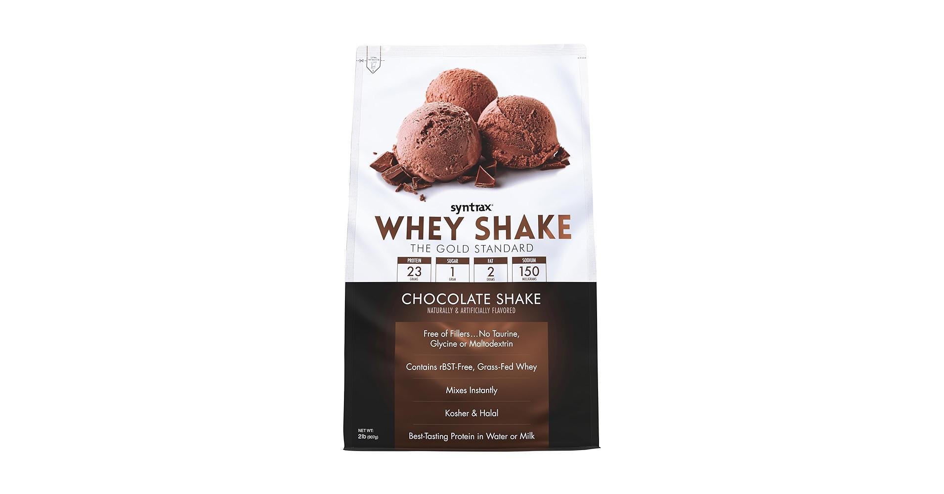Протеин Syntrax Whey Shake Protein CHocolate 908 г