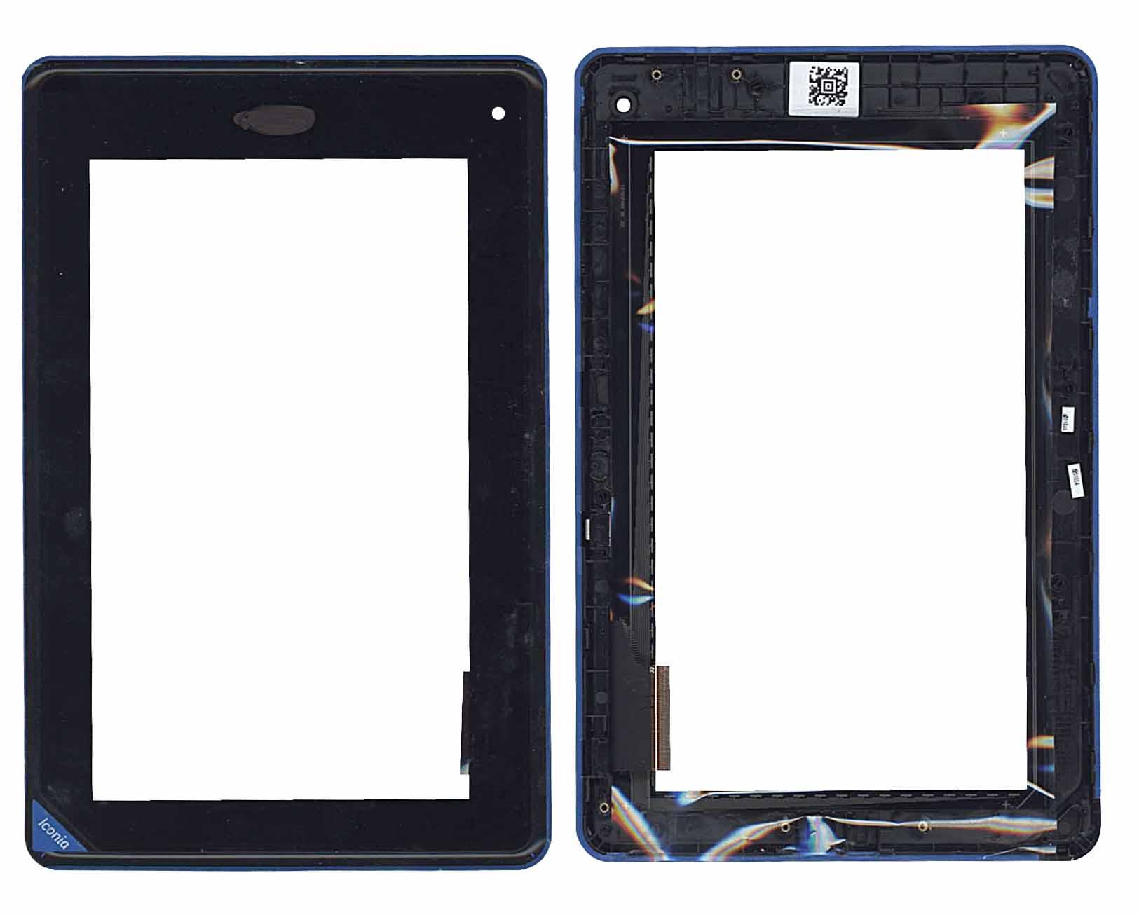 Тачскрин для планшета Acer Iconia Tab B1-A71 Черный c рамкой