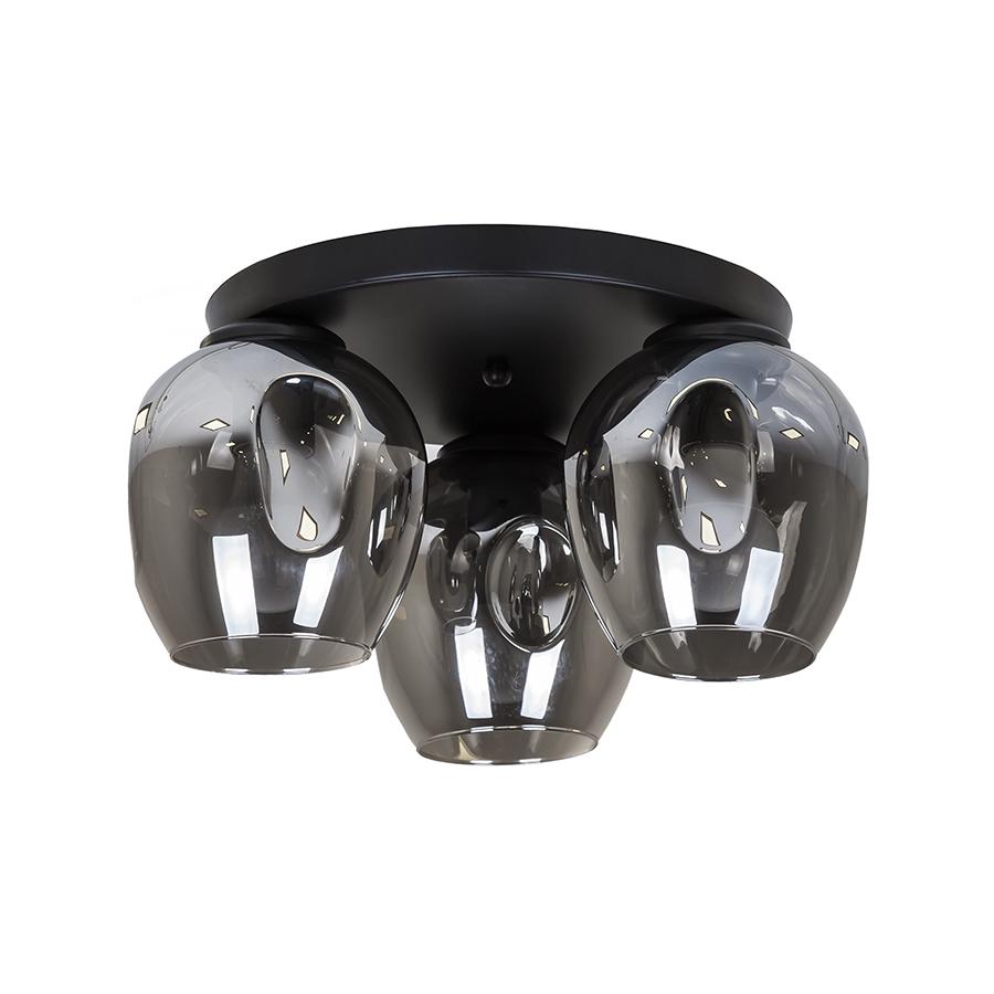 Люстра потолочная Light House LS-18142F-3 BK/BK 300 Черный 