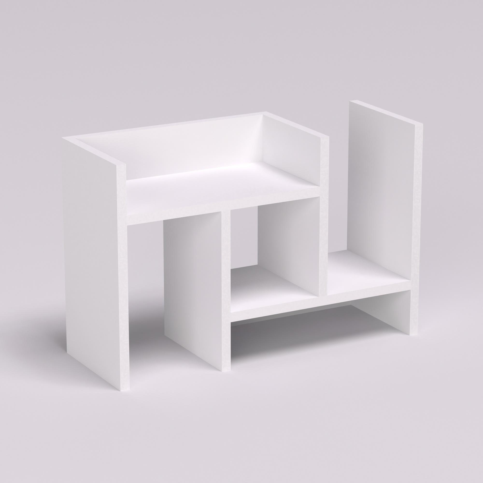 Надставка для стола 550х200х360 мм Белый