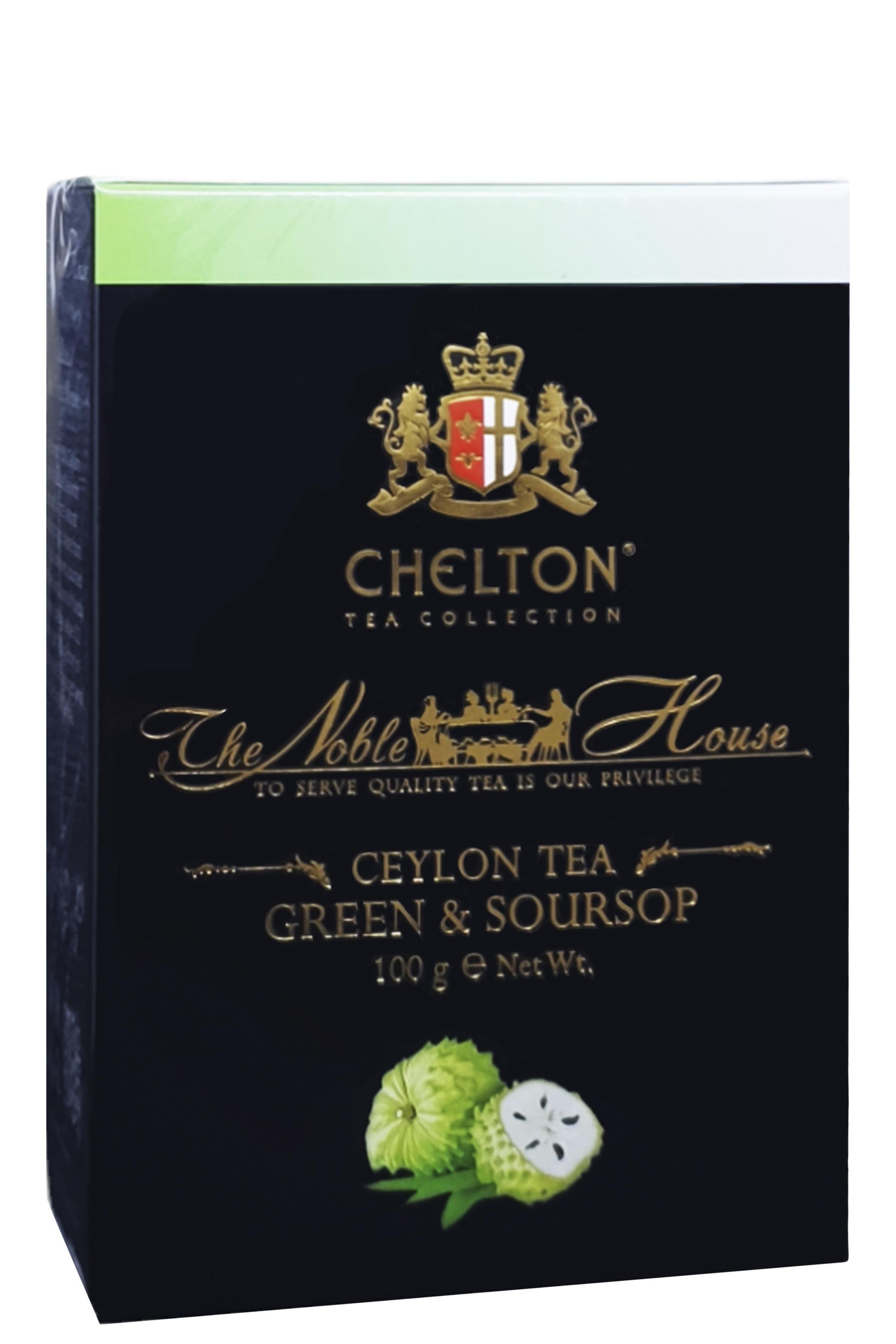 Чай зелений Челтон Благородний Дім із саусепом 100 г (58340) - фото 2 Чай зелений Челтон Благородний Дім із саусепом 100 г (58340) - фото 2