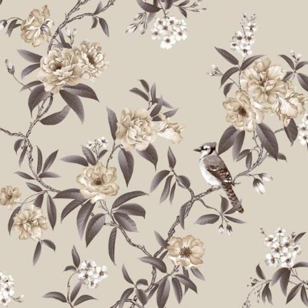 Обои на бумажной основе Шарм 170-10 Блум 0,53х10 м Кофейный (660e6bd8a8447900ff146802) - фото 1 Обои на бумажной основе Шарм 170-10 Блум 0,53х10 м Кофейный (660e6bd8a8447900ff146802) - фото 1