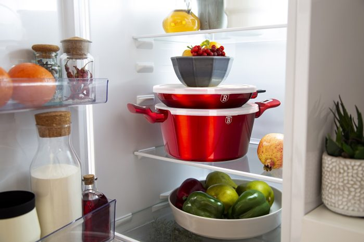 Набір посуду Berlinger Haus Metallic Line Burgundy Edition 13 предметів (BH-7057) - фото 2 Набір посуду Berlinger Haus Metallic Line Burgundy Edition 13 предметів (BH-7057) - фото 2