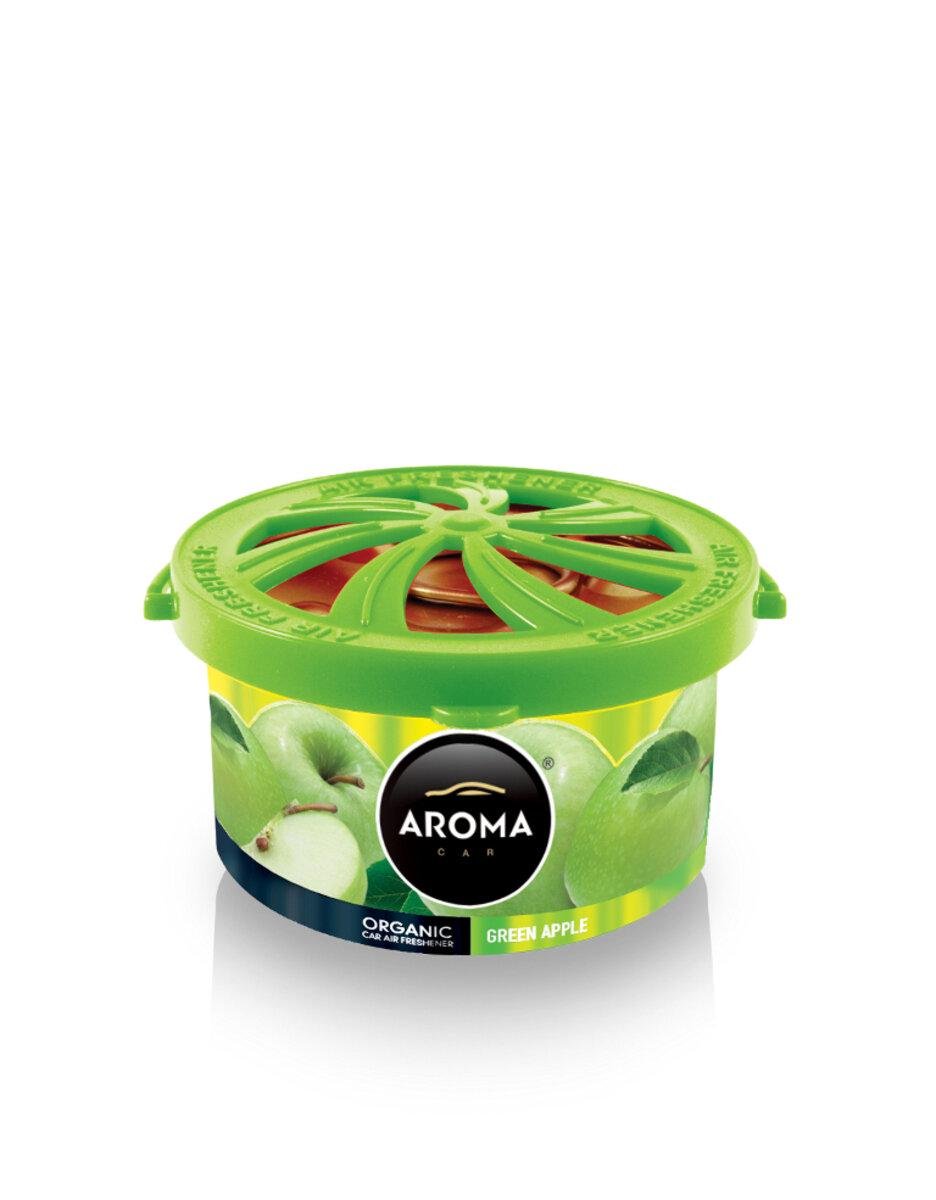 Ароматизатор для авто Aroma Car Organic Green Tea Green Apple 40 г (2026)