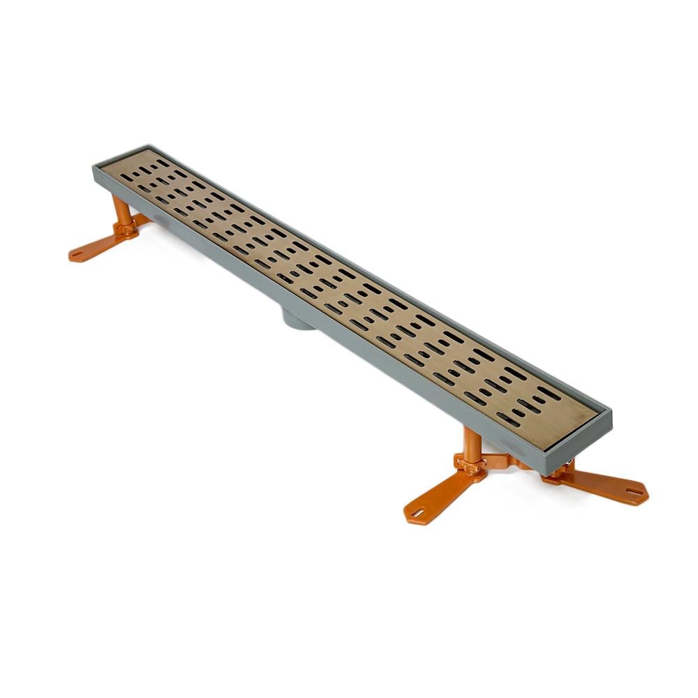 Трап для душа Classic Feha вертикальный решетка дождь 60 см Бронзовый