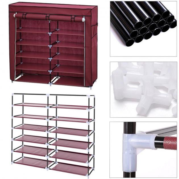 Тканевый шкаф для обуви Shoe Cabinet 5 Layer (6510) - фото 2