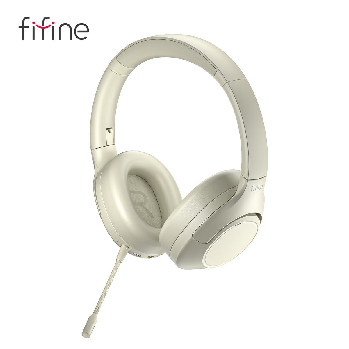 Гарнітура бездротова FIFINE X3W Bluetooth 5.3 USB-C White (26074807) - фото 3 Гарнітура бездротова FIFINE X3W Bluetooth 5.3 USB-C White (26074807) - фото 3