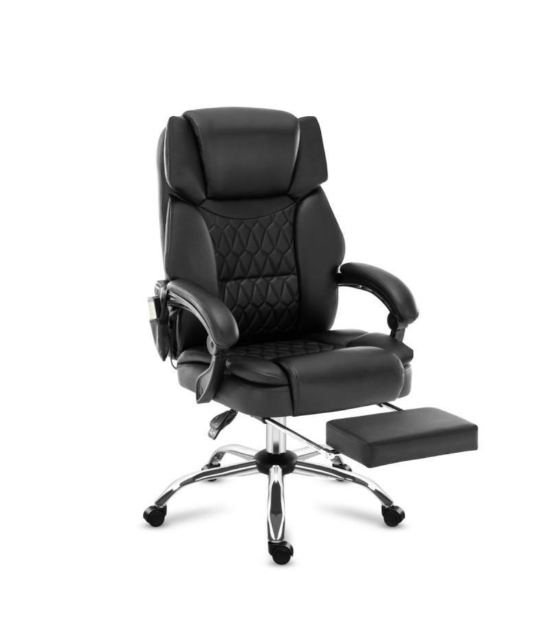 Офісне крісло з масажем Mark Adler Boss 6.0 Black (2616427457) - фото 3 Офісне крісло з масажем Mark Adler Boss 6.0 Black (2616427457) - фото 3