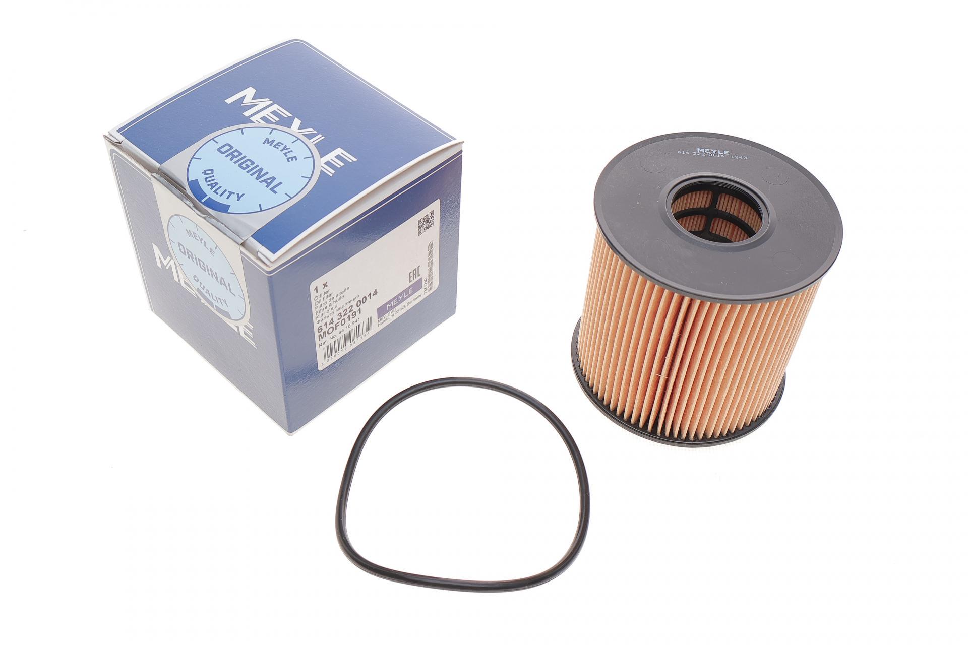 Фільтр масляний Meyle для Renault Espace/Laguna/Trafic/Master/Opel Movano/Vivaro 2,2D/2,5D/3,0D 00- (614 322 0014)