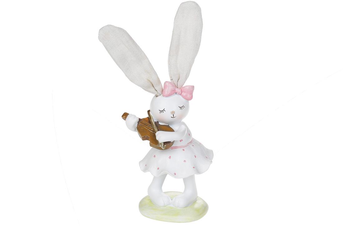 Декоративная фигурка BonaDi Зайка-скрипачка (831-830)
