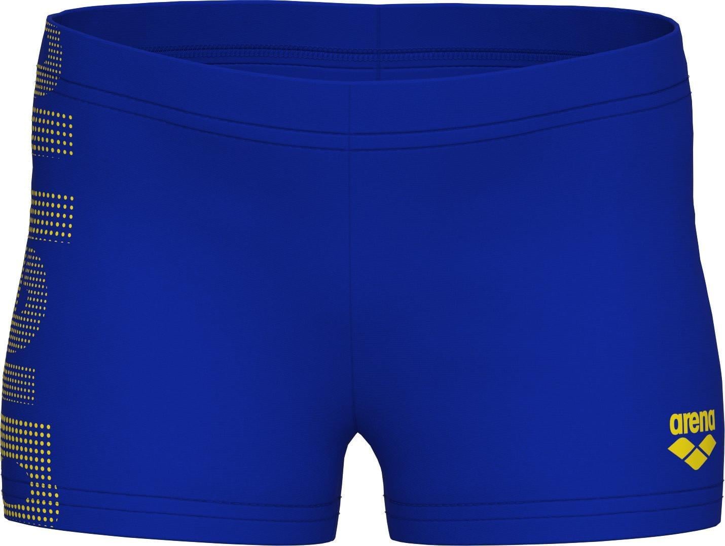 Плавки-шорти для хлопчиків Arena LOGO KIDS BOY SHORT 116 см Синій/Жовтий (003612-803 116)