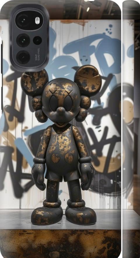 Чехол на Motorola G22 Bronze kaws v2 (6098m-2681-42517)