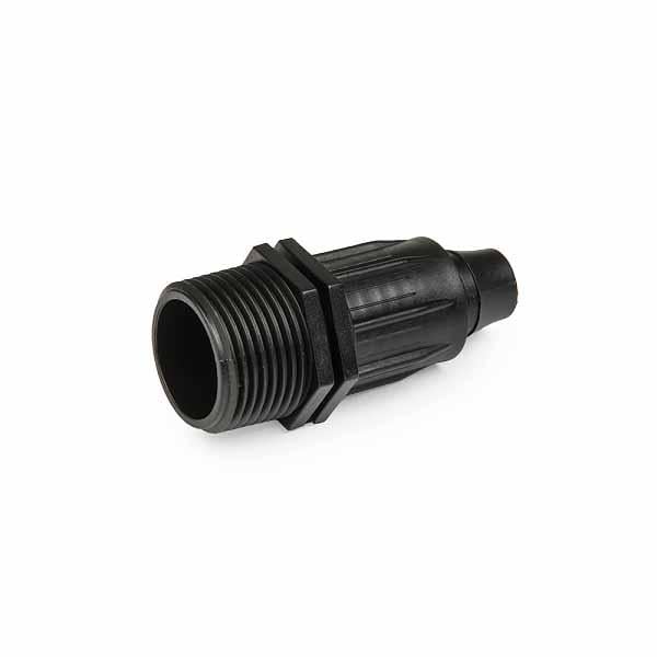 Адаптер QJ для PE трубки 16 мм наружная резьба 3/4" (5491-5e8ef)