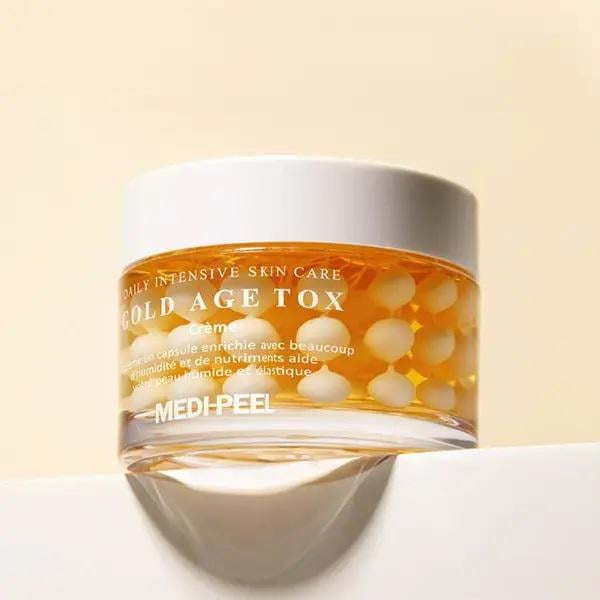 Омолаживающий капсульный крем Gold Age Tox Cream Medi-Peel 50 мл (8809409347004) - фото 3