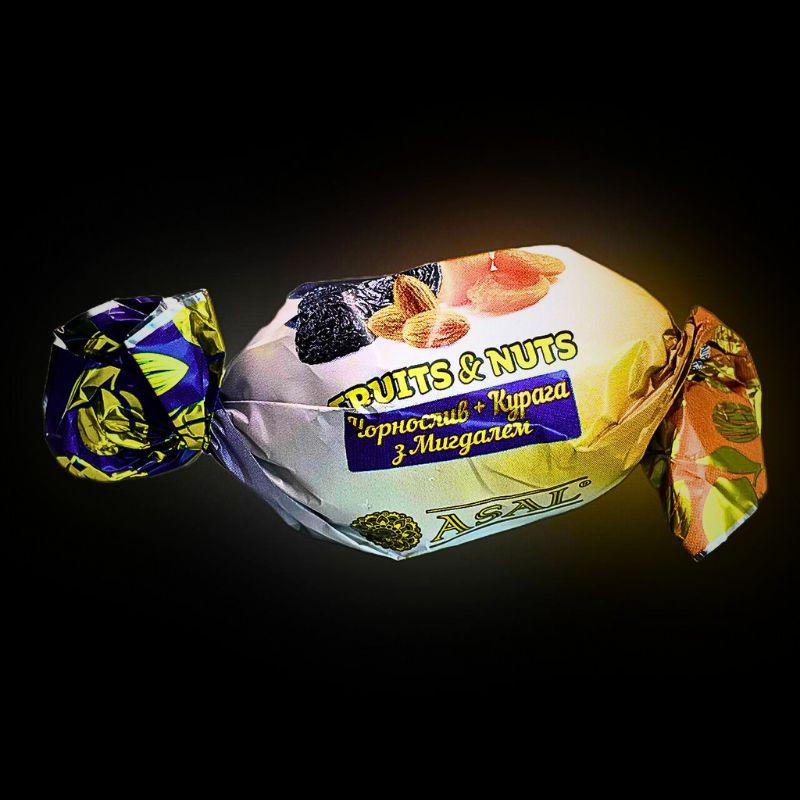 Конфеты Асал Сухофрукты и орехи в шоколадной глазури 1 кг в коробке 1 кг (Asal-candies-PDAA) - фото 12 Конфеты Асал Сухофрукты и орехи в шоколадной глазури 1 кг в коробке 1 кг (Asal-candies-PDAA) - фото 12