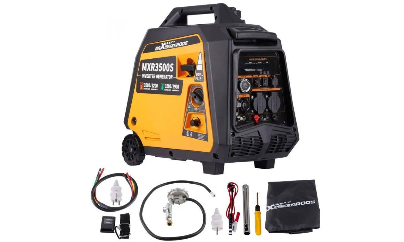 Генератор інверторний БЕНЗИН/ГАЗ MXR3500S 3,2 kW однофазний 220V 50Hz 4 л дистанційний запуск