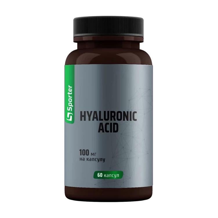 Гиалуроновая кислота Sporter Hyaluronic Acid 100 мг 60 капс.