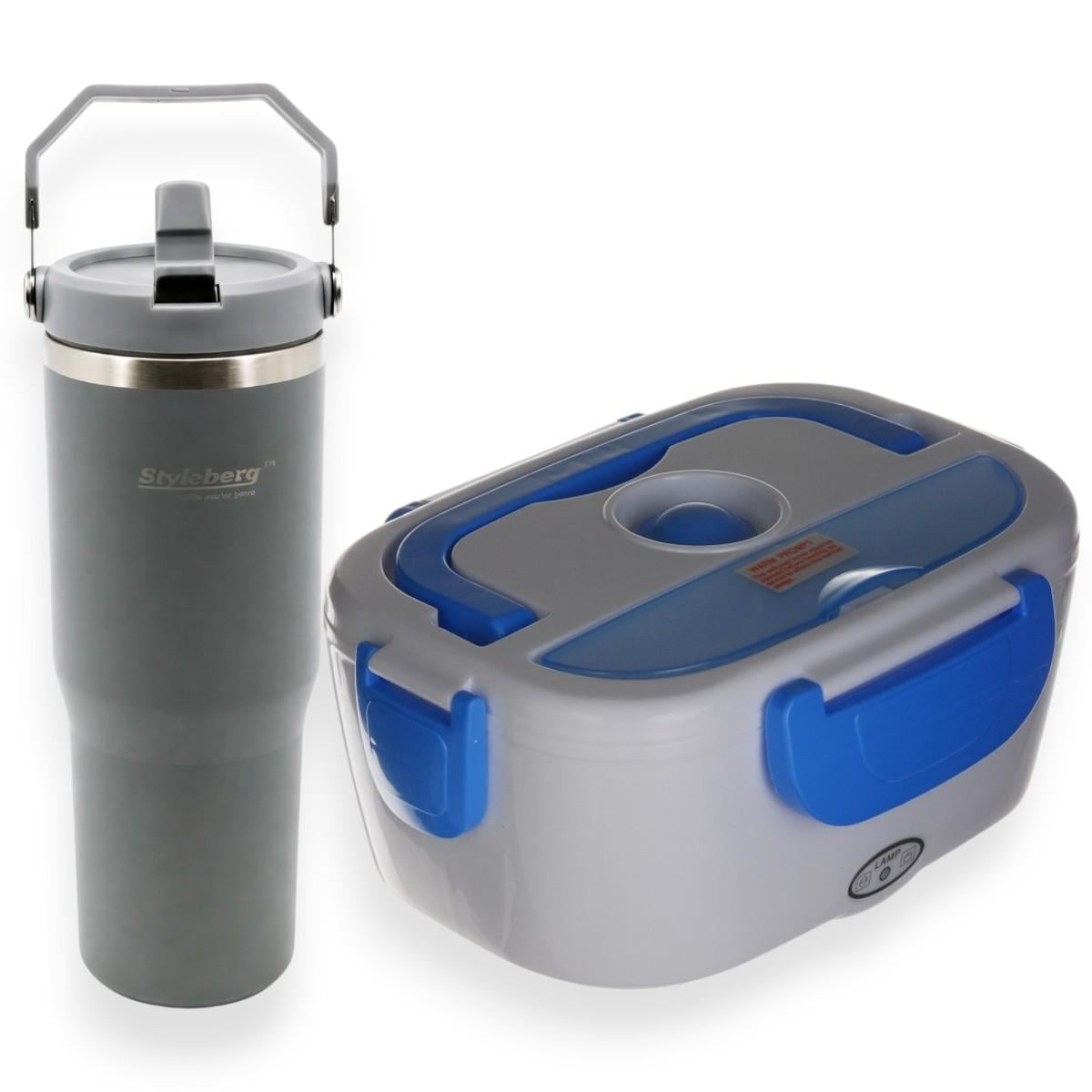 Набор для обеда KITUA ланч бокс с подогревом и термокружка 900 мл