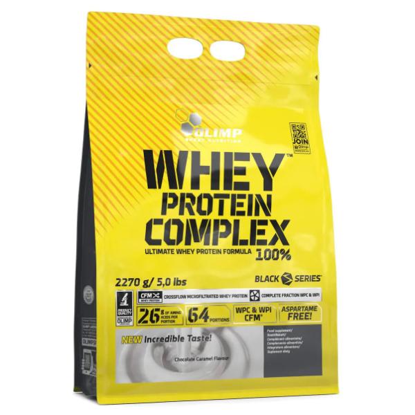 Протеїн Olimp Nutrition Whey Protein Complex 100% 2270 г 64 порції Chocolate Caramel (000027123) Протеїн Olimp Nutrition Whey Protein Complex 100% 2270 г 64 порції Chocolate Caramel (000027123)