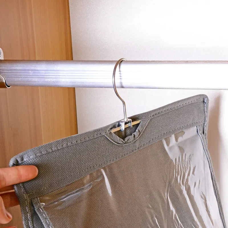 Органайзер для зберігання сумок підвісний Сірий (11188) - фото 9 Органайзер для зберігання сумок підвісний Сірий (11188) - фото 9