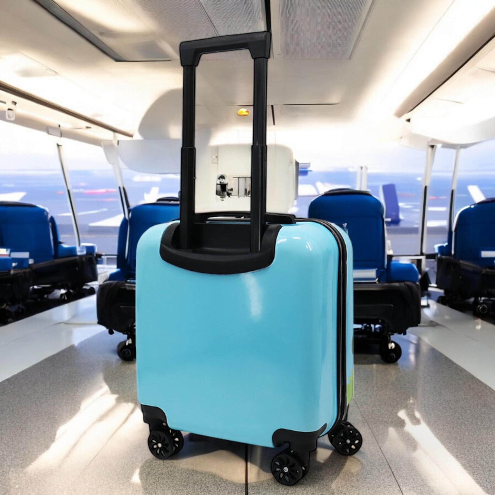 Валіза дитяча H&H Goat on the Lawn ABS-пластик на 4 коліщатках з кодовим замком 35 л (S_D-9) - фото 7 Валіза дитяча H&H Goat on the Lawn ABS-пластик на 4 коліщатках з кодовим замком 35 л (S_D-9) - фото 7