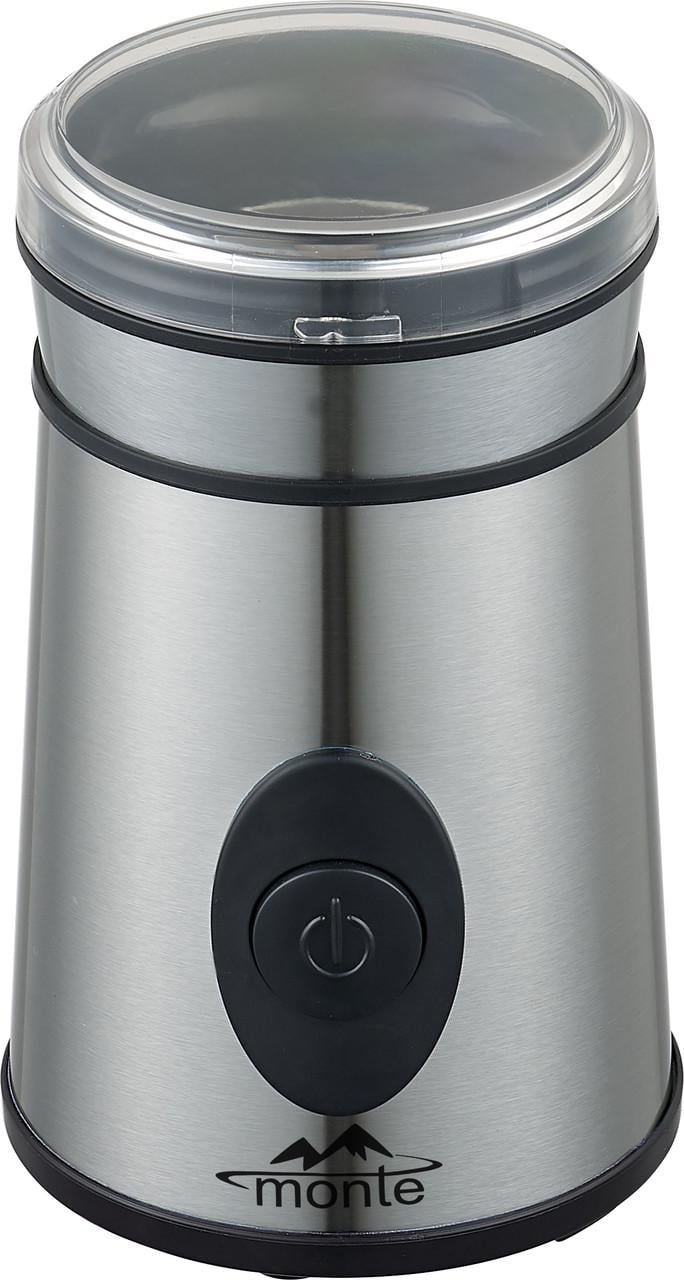 Кофемолка Monte MT-1401 200 Вт 50 г Нержавеющая сталь (33147889)