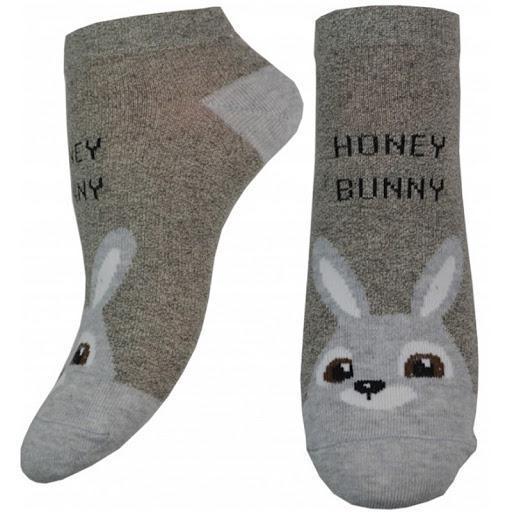 Носки женские демисезонные Легка хода 5380 спортивные р. 25 Серый меланжевый