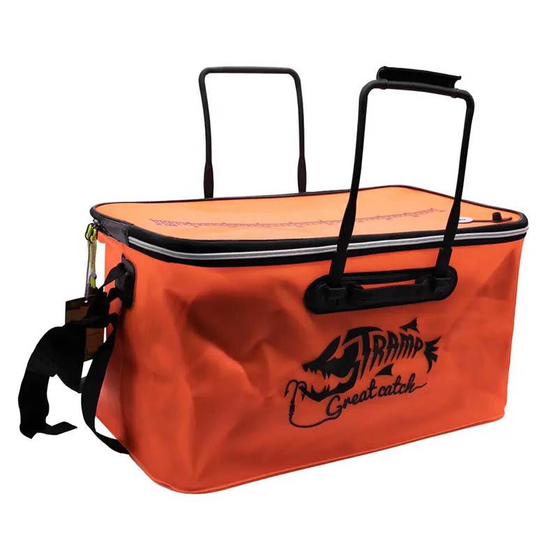 Сумка рыболовная Tramp Fishing bag EVA L 50 л Orange (TRP-030-Orange-L) - фото 2