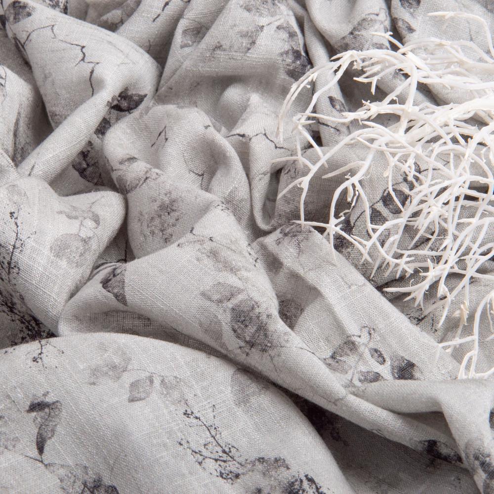 Ткань костюмно-платьяная лен с вискозой Ноябрь 180 г/м2 140 см (26443) - фото 4