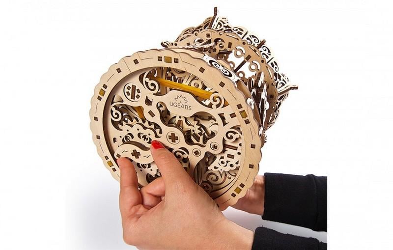 Пазл механический 3D Карусель UGEARS 21x21x26 см (2254) - фото 3