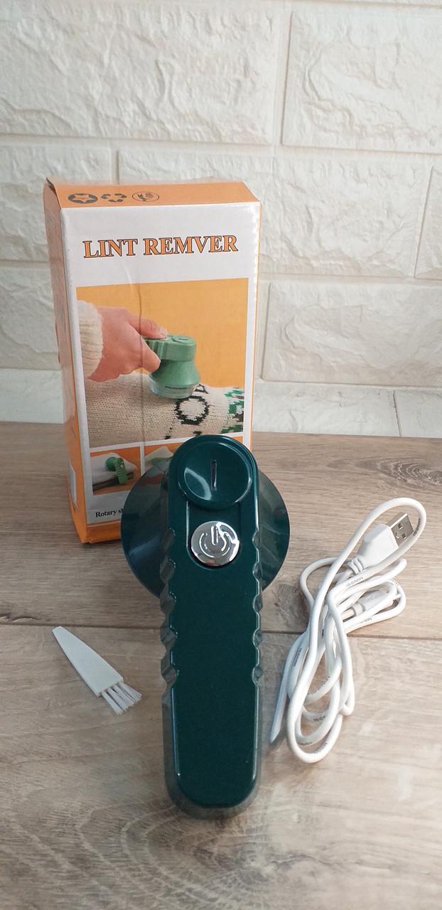 Машинка для удаления катышек Lint Remver аккумуляторная Зеленый (KG-5966) - фото 4 Машинка для удаления катышек Lint Remver аккумуляторная Зеленый (KG-5966) - фото 4
