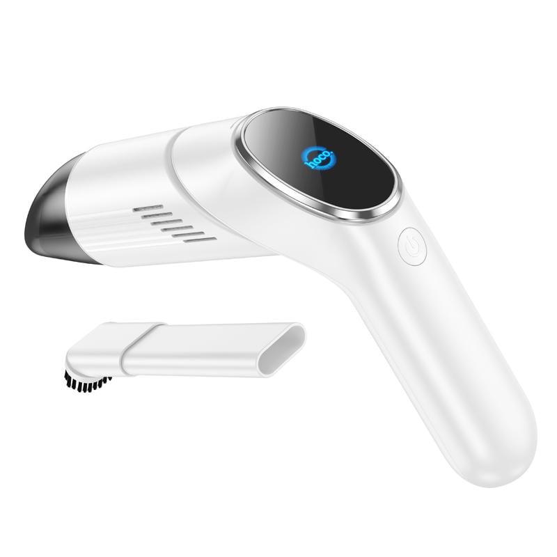 Пилосос автомобільний Hoco ZP6 Speed ​​Portable Car Vacuum Cleaner White (6942007604147)