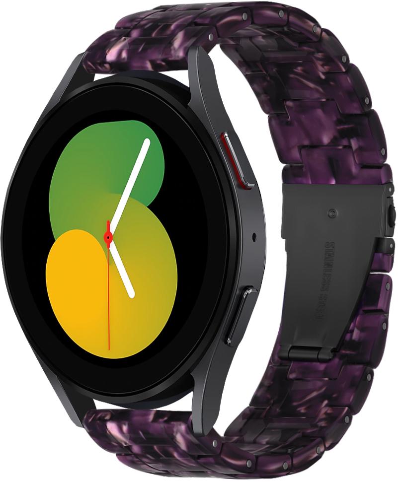 Ремешок из Cмолы Resin для Galaxy Watch 5 40 мм Violet (29596-2F)