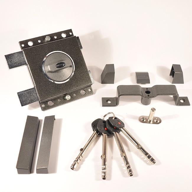 なっこう ᐉ Замок накладной Gerda TYTAN ZX GT 7 дверцы до 96 мм