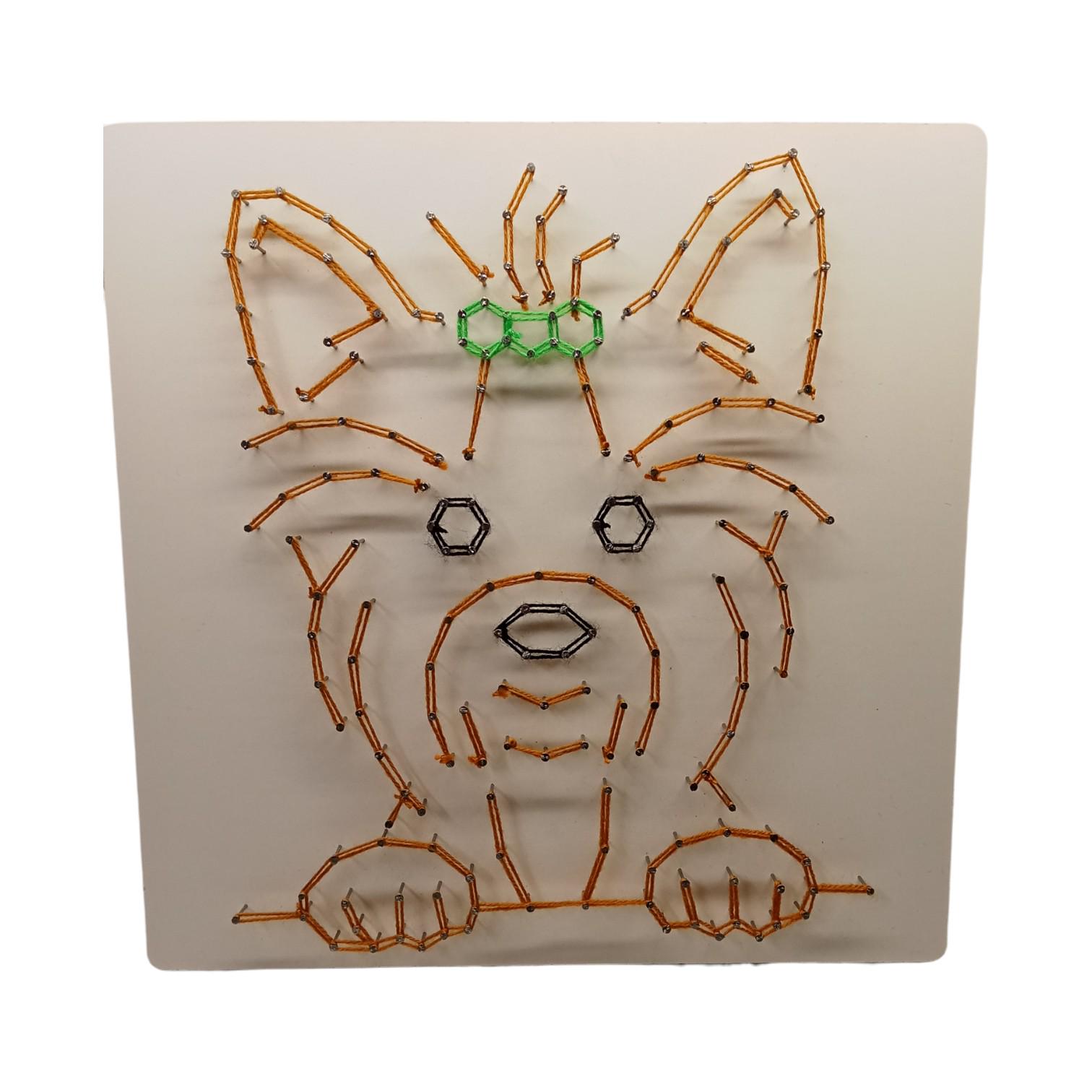 Набір для творчості стринг-арт Собака 300х300 мм (30727999)