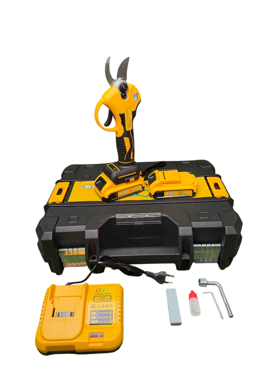 Секатор акумуляторний KRAFFTEC Digital KFC770 48V 6 Ah (3465448)