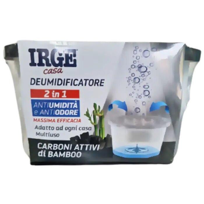 Поглотитель запаха и влаги Irge с бамбуковым углем 400 мл - фото 1 Поглотитель запаха и влаги Irge с бамбуковым углем 400 мл - фото 1