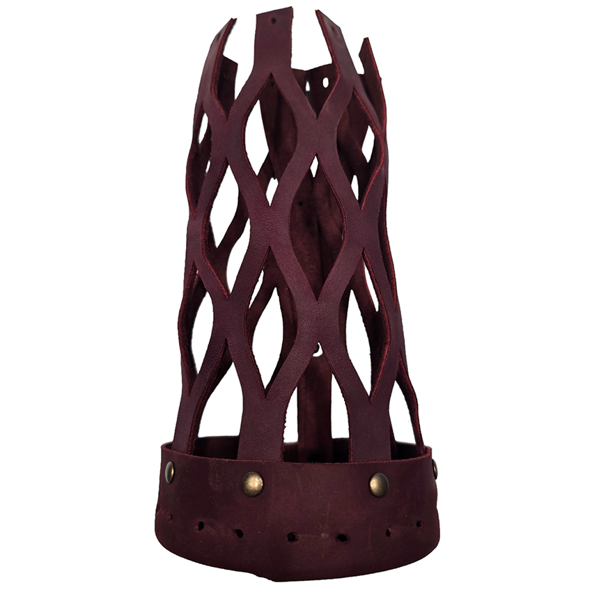 Сетки для луз кожаные кмпл 6 шт. Бордовый (Billiard-Prime)