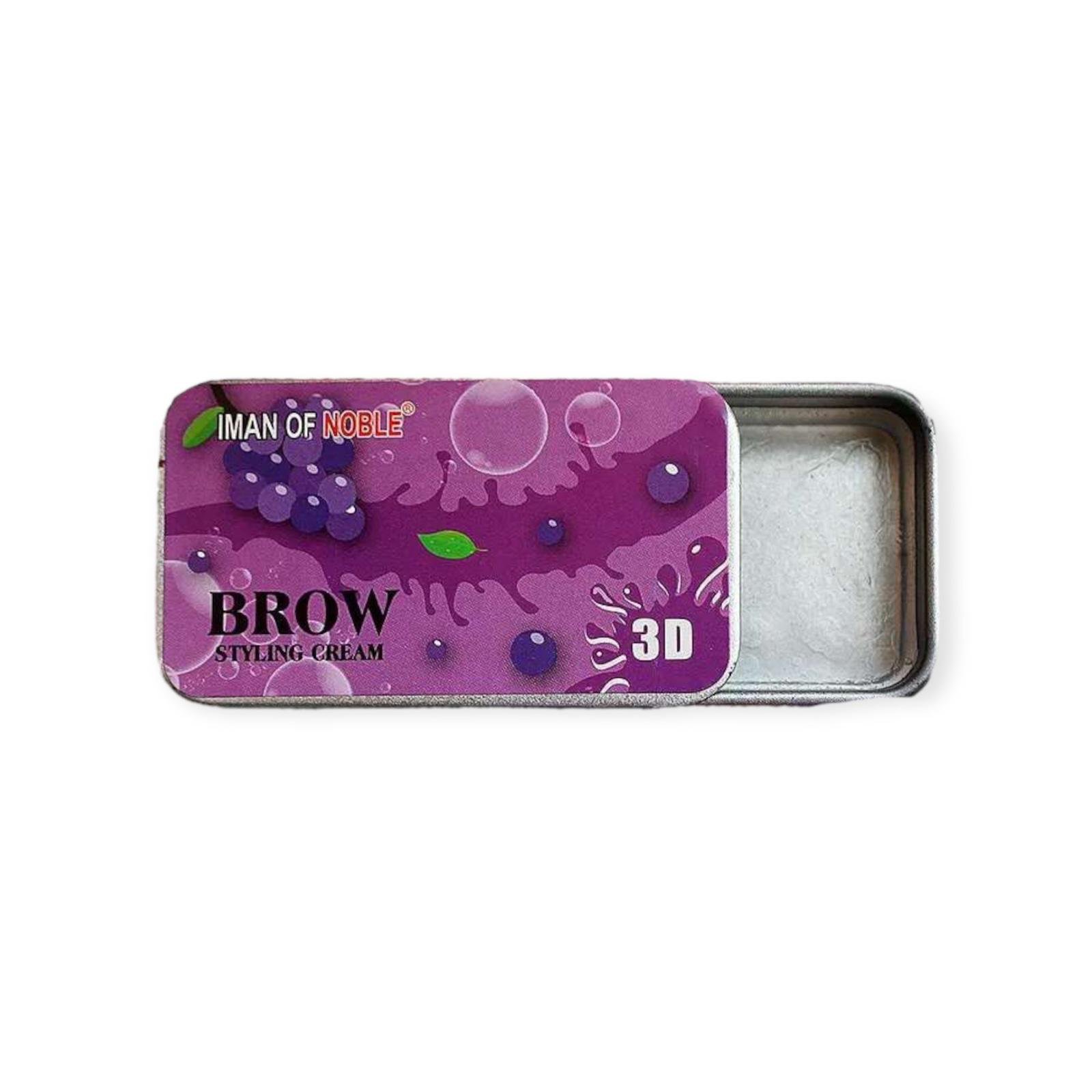 Гель-мыло для бровей Iman of Noble Brow Styling Soap Виноград 12 г (18198)